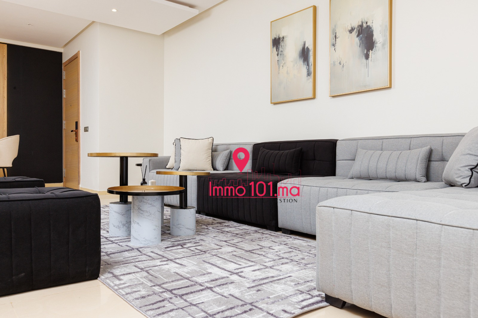 Location appartement meublé à Prestigia-Hay Riad ZLLAM2484